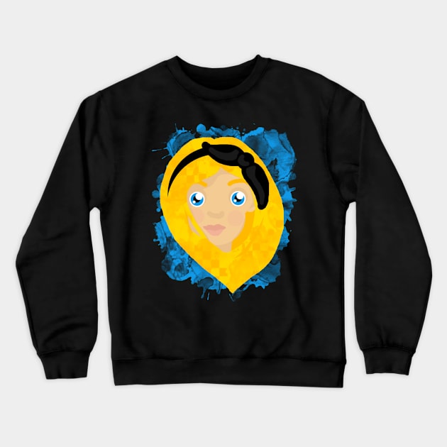 Alice Crewneck Sweatshirt by Not Meow Designs 